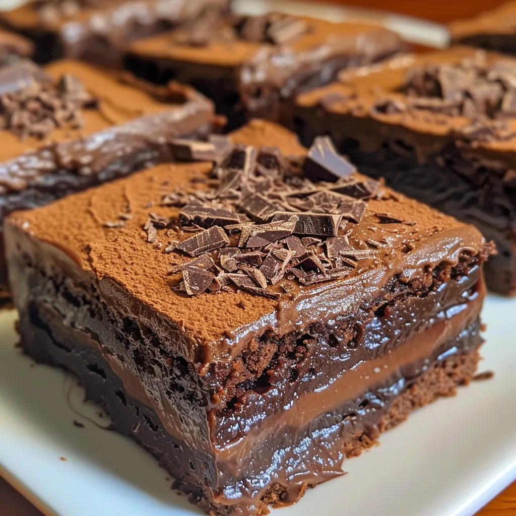 A side view of a delectable sugar-free dessert showcasing creamy layers and a rich chocolate topping.