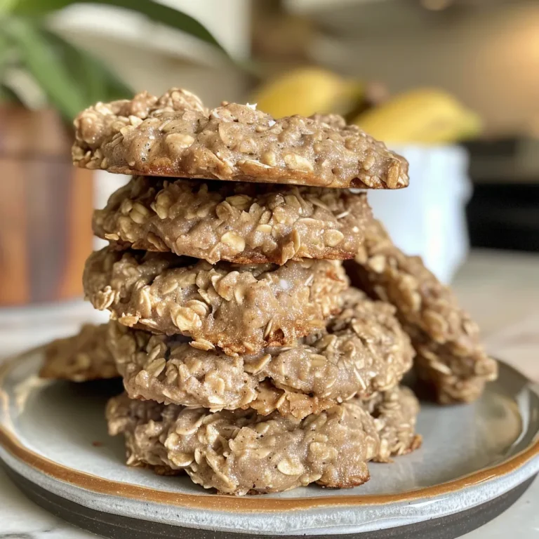 Close-up view of healthy oatmeal toddler breakfast cookies, showcasing a golden-brown color and chewy texture.
