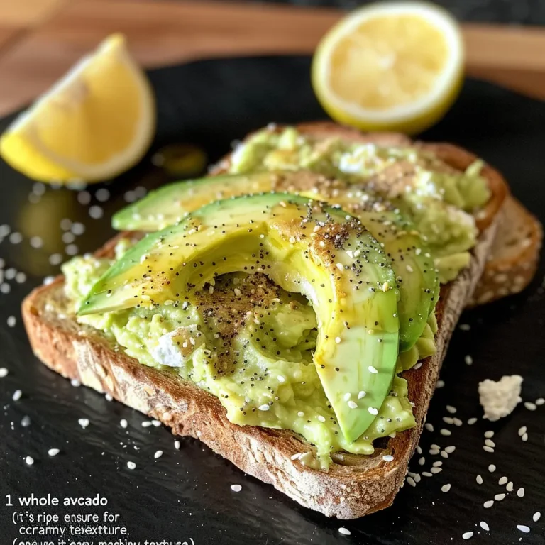 Rise and Dine: Whip Up Creamy Cottage Cheese Avocado Toast for a Bright Start Close-up of avocado toast topped with cottage cheese, garnished with seasoning.