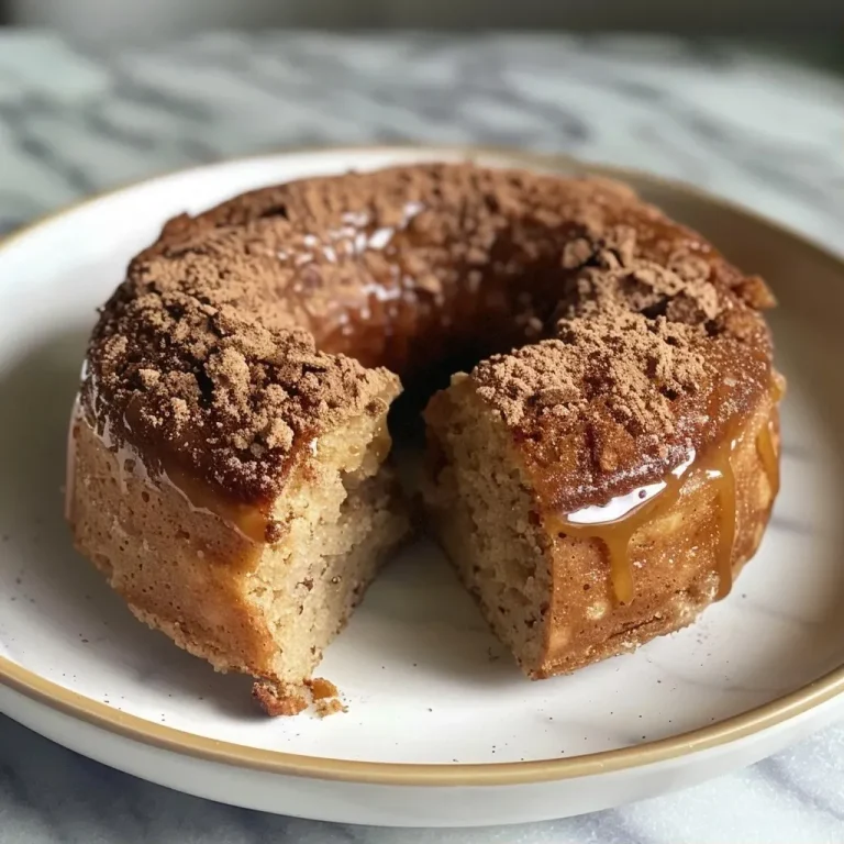 ['Close-up of a moist apple cider donut protein cake with a golden-brown crust and cinnamon topping.', 'A side view of a slice of apple cider donut protein cake, showcasing its soft texture and vibrant spices.', 'Juicy apple cider donut protein cake displayed in a clear plate, highlighting its rich color and ingredients.', 'A beautifully baked apple cider donut protein cake slice, featuring a glossy surface and sprinkled spices.']