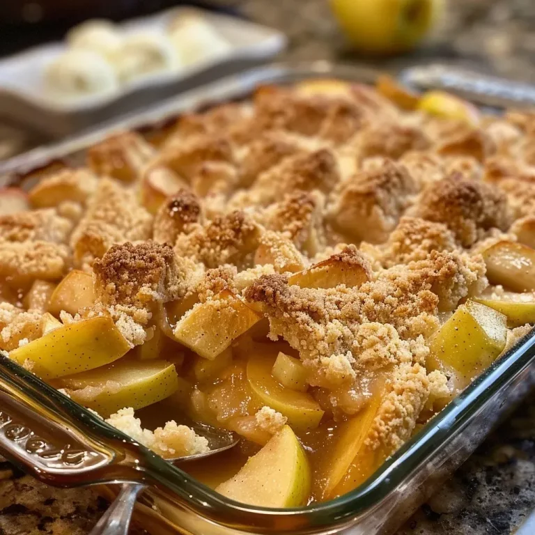 ['A close-up side view of a warm, golden-brown apple cobbler topped with a scoop of vanilla ice cream.', 'A delicious apple cobbler with a crispy crust, surrounded by juicy apples, served in a rustic dish.', 'A mouthwatering apple cobbler with a flaky top crust and caramelized apple filling, garnished with ice cream.', 'A fresh apple cobbler showcasing its buttery crust and vibrant apple filling, served on a wooden table.']