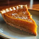 ['Close-up of a sliced Pumpkin and spiced caramel tart revealing a creamy filling.', 'Side view of a delicious Pumpkin and caramel tart showcasing a golden crust.', 'Juicy Pumpkin tart with swirls of caramel and spices, detailed texture visible.', 'A rich Pumpkin tart with spiced caramel, highlighting the vibrant filling and crust.']