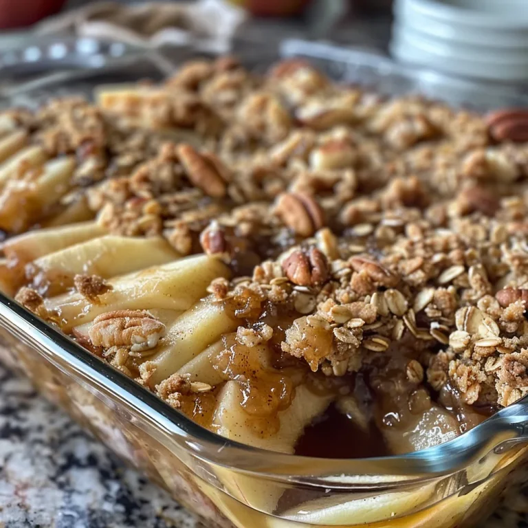 ['Close-up view of gluten-free apple crisp with a golden-brown topping.', 'Side angle shot of a delicious gluten-free apple crisp dish.', 'Juicy apple crisp served in a bowl, showcasing its crunchy topping.', 'Detailed photo of gluten-free apple crisp highlighting baked apples and nuts.']