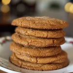 ['Close-up view of golden-brown Apple Butter Cookies stacked on a plate.', 'Side view of freshly baked Apple Butter Cookies with a soft texture.', 'Juicy Apple Butter Cookies arranged invitingly on a wooden table.', 'A plate of warm Apple Butter Cookies dusted with cinnamon sugar.']