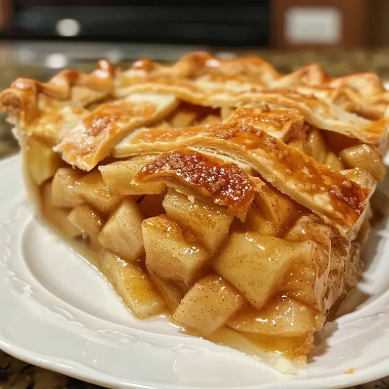['Close-up view of a golden-brown apple pie with a flaky crust.', 'Side view of a freshly baked apple pie showcasing sliced apples inside.', 'Juicy apple pie displayed on a rustic wooden table, emphasizing its shiny crust.', 'Delicious apple pie with a textured crust and steam rising from it.']