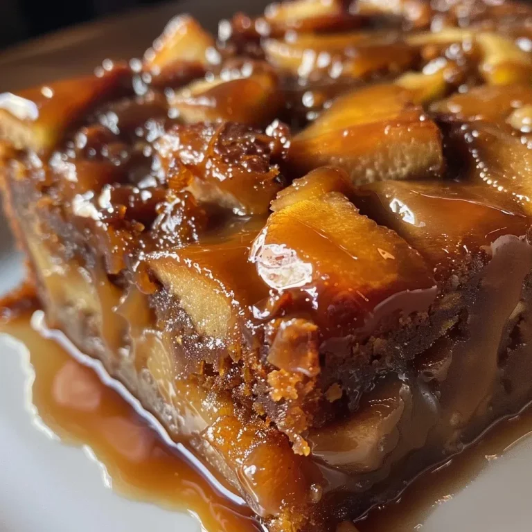 ['Close-up side view of a moist apple toffee caramel cake with a glossy caramel drizzle.', 'A decadent slice of apple toffee caramel cake showcasing layers of apples and toffee frosting.', 'Side view of a luscious apple toffee caramel cake, highlighting its rich caramel glaze and apple pieces.', 'Detailed view of an apple toffee caramel cake, featuring a swirl of caramel and diced apples on the side.']
