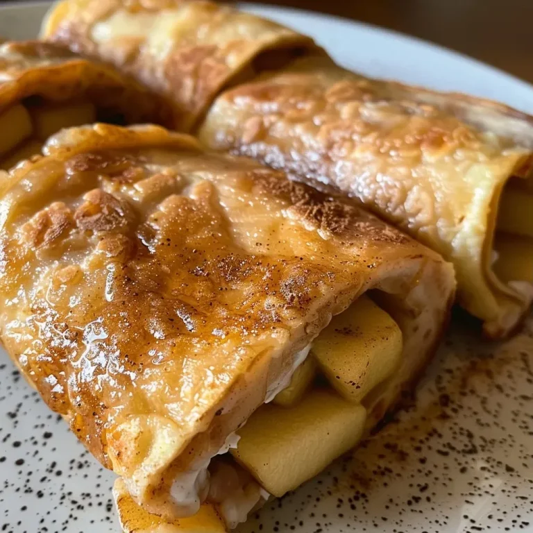 ['Close-up view of Cinnamon Apple Protein Rollups on a plate, showcasing a golden-brown exterior.', 'Side view of rolled protein snacks filled with apple pieces and cinnamon, resting on a wooden table.', 'Delicious Cinnamon Apple Protein Rollups presented on a rustic surface, highlighting their texture.', 'Juicy protein rollups filled with apple and cinnamon, captured in natural light for a appetizing look.']