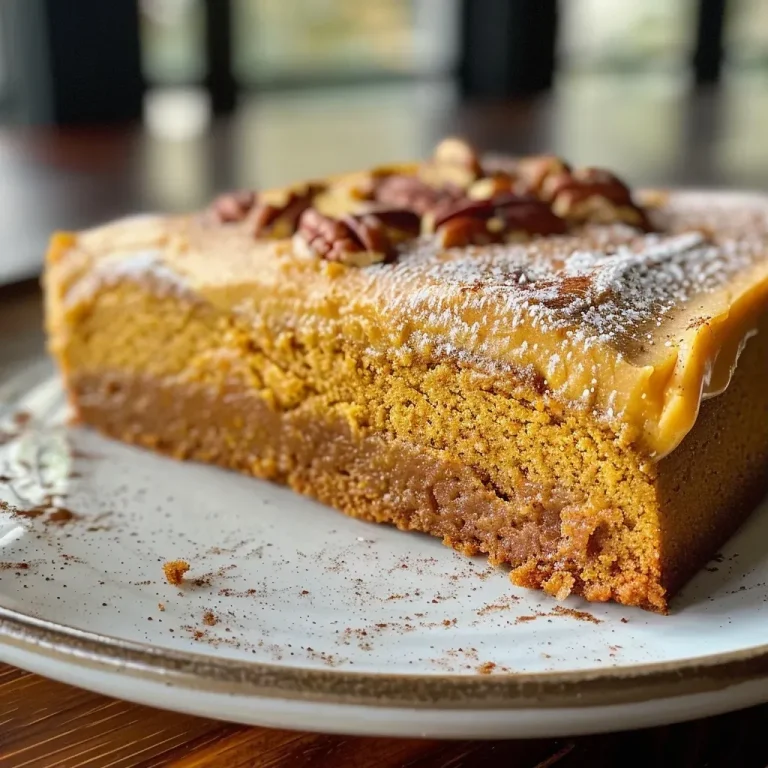 ['Close-up view of a moist pumpkin cake topped with cream cheese frosting and nuts.', 'Side profile of a slice of pumpkin cake with a creamy frosting and walnut topping.', 'Detailed view of a delectable pumpkin cake showcasing its soft texture and rich toppings.', 'Image of a pumpkin cake slice featuring a luscious cream cheese layer and sprinkled nuts.']