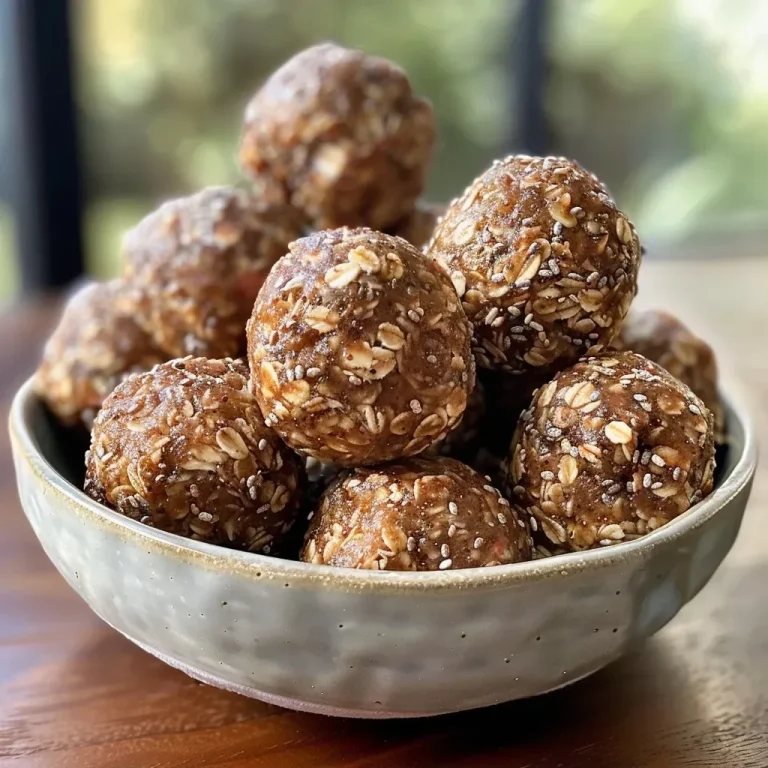 ['Close-up view of Sugar-Free Apple Cinnamon Energy Balls on a wooden surface.', 'A side view of delicious energy balls made with oats and dried apples.', 'Juicy energy balls featuring a mix of chia seeds and almond butter.', 'A textured close-up of healthy snacks with cinnamon and vanilla.']