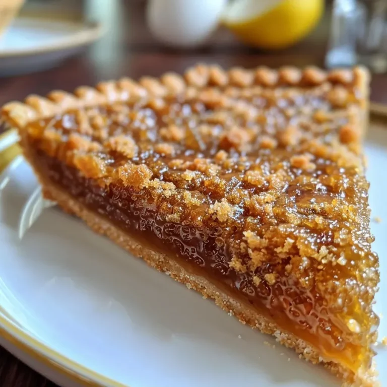 ['Close-up of a golden-brown treacle tart with a glossy top and crumbs visible.', 'Side view of a delicious treacle tart showcasing its flaky pastry and rich filling.', 'Detailed shot of a treacle tart highlighting its texture with a slice partially cut.', 'Juicy treacle tart with a shiny surface and hints of lemon zest, captured from the side.']